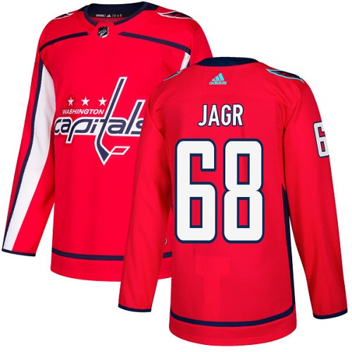 Kinder Washington Capitals Eishockey Trikot Jaromir Jagr #68 Authentic Rot Heim